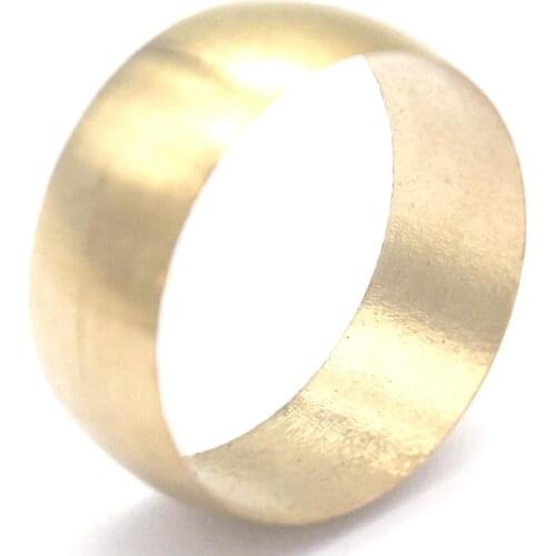5pcs Fit 20mm O/D Tube Brass Fit Compression Fitting Sleeve Ferrule Ring