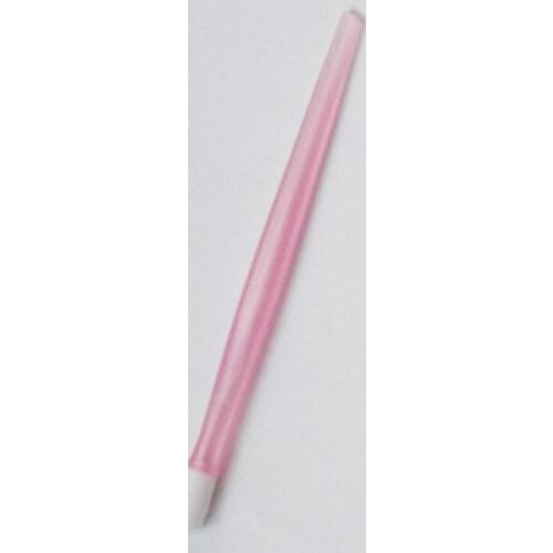 50pcs/lot 100mm soft Rubber Cuticle Pusher Cosmetic tool,free shipping, transparent pink pretty color