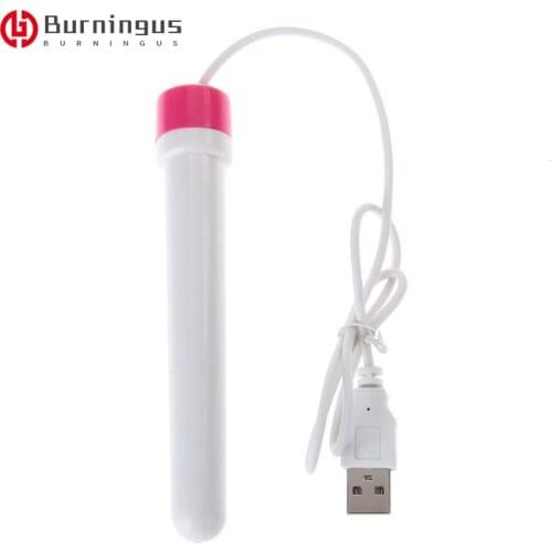 Burningus 5PCS USB Heating Rod Bar Masturbator Cup Stick Vagina Warmer Torch Erotic Toys for Couples Adult Sex Products