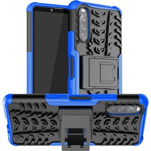 Cover For Sony Xperia 10 III Case Rubber Bumper Dual Layer Armor Cover For Sony Xperia 10 III Case For Sony Xperia 10 III Case