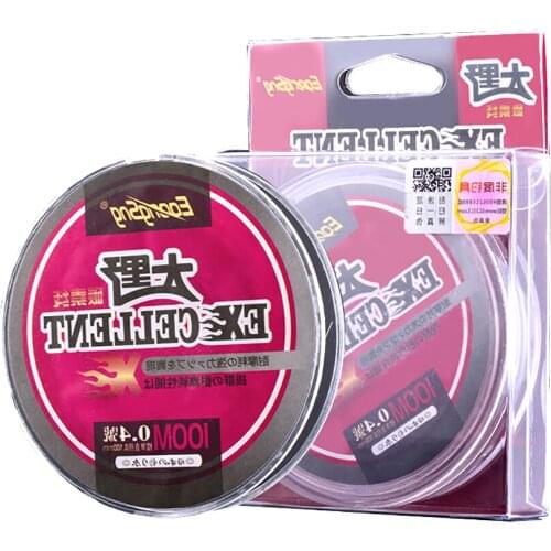 100M Fluorocarbon Fishing Line Japanese Super Strong Fly Carbon Line Wearable Bass Carp Fishing Line Pesca Fishing Accessories