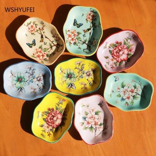 Creative Ceramic Soap Dish Soap Container Jewelry Watch Storage Rack Hotel Soap box Household Shower tray Bathroom Decoration
