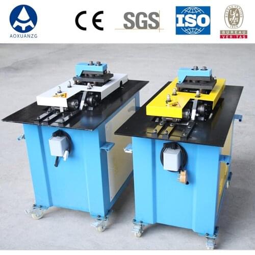 Sheet Metal Rectangular HVAC Air Duct Lock Former Clip Snap Lock Forming Machine Snap Pittsburgh Lockformer Machine