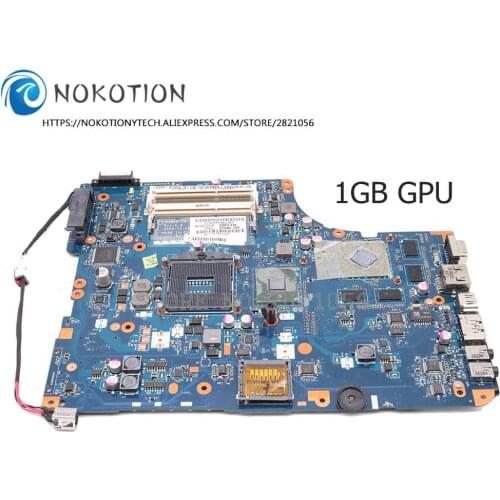 Nokotion NSWAA LA-5322P for Toshiba Satellite PRO L500 L550 K000093130 Laptop motherboard HD4650 1G 17 inch only HM55 DDR3