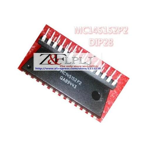 MC145152P2 MC145152 MC145152P DIP-28 PLL Frequency Synthesizers (CMOS) New Original 2PCS/LOT