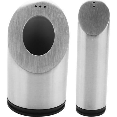 1Pcs Stainless Steel Salt And Pepper Shakers Set For Spices With Holes Seasoning Jar Spice Rack Kitchen Cruet Tool