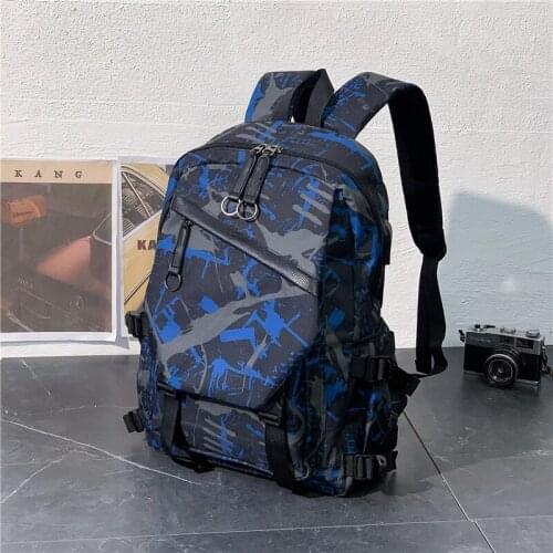 Newhotstacy Bag 03162021 Mens outdoor mountaineering backpack camouflage travel fitness backpack student schoolbag