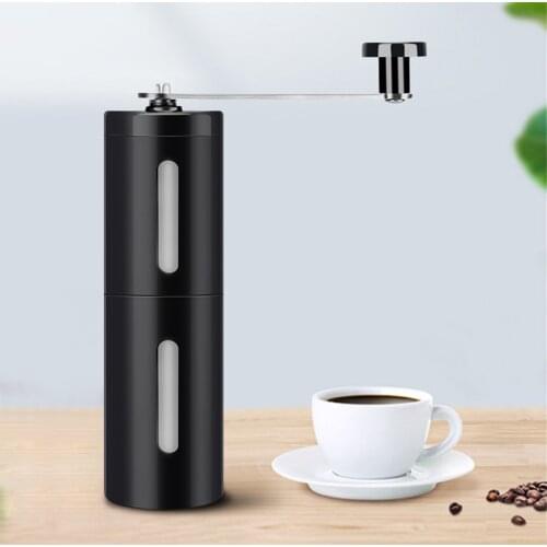 Colorful New hand-cranked coffee machine coffee bean grinder Portable coffee grinder core ceramic grinding wholesale washable