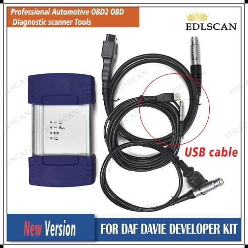 Newest 2021.9 for DAF software truck diagnostic scanner Paccar davie Diagnosis scanner