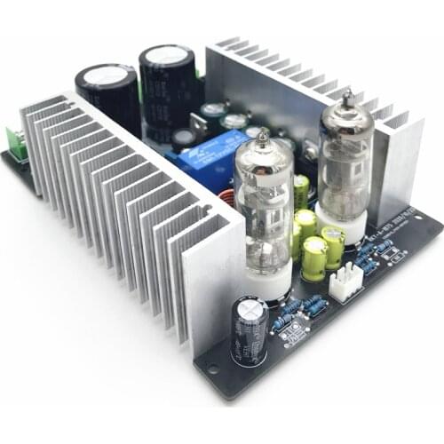 Tube amplifier LM1875 6j3 preamp amplifier board 30W With horn protection