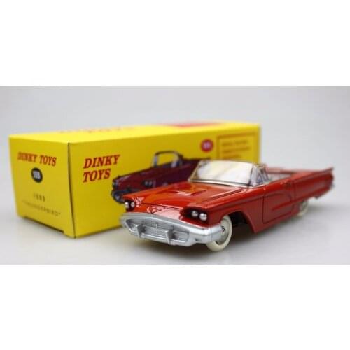At las 1:43 Dinky Toys 555 Ford Thunder bird Red Boutique Alloy Car Toys For Children Kids Model Original Box