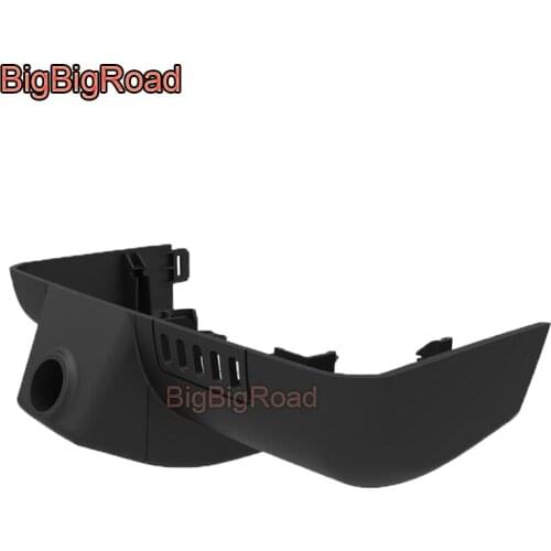 BigBigRoad Car wifi DVR Video Recorder Novatek 96655 Dual Camera dash cam For Cadillac CT6 2019 2020 High Version