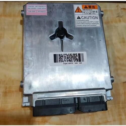 4HK1 JS210 Electric Controller 4HK1XYSJ-02 4HK1XYSJ Engine Controller 8981260560 JS200LC ECU For Excavator
