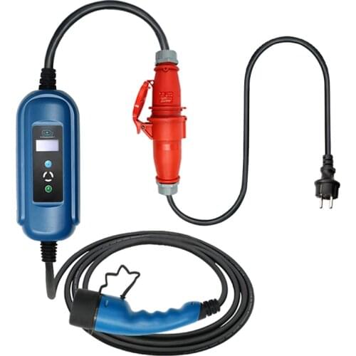 EV Charger Type 2 3 Phase 11KW 380V Electric Car Home Charger Control Level 2 Type 2 IEC62196 8A 10A 12A 16A EVSE