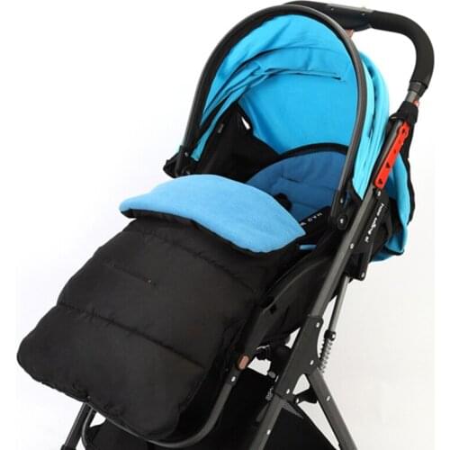 Winter Thick Warm Sleeping Bags Windproof Baby Sleepsack Envelope For Newborn Infant Stroller Cushion Footmuff For Pram