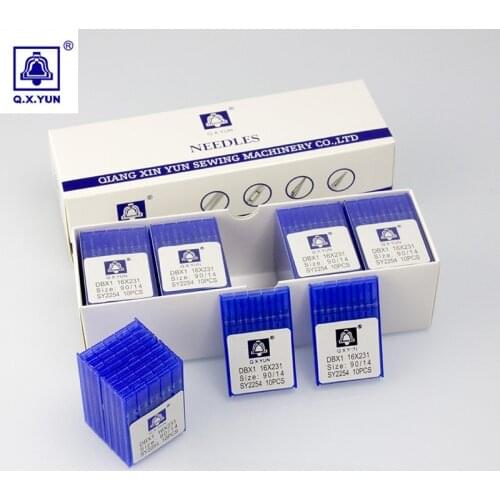 100pcs DBX1 DB1 16X231 14# QXYUN sewing needles accessory for Q.X.YUN BROTHER industrial sewing machine
