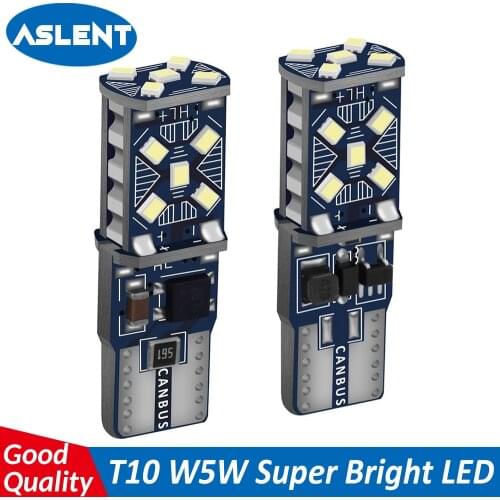 2PCS T10 W5W New High Quality Led Car Turn Side Light Marker Lamp WY5W 501 168 192 Auto Wedge Parking Bulb License Plate Lights