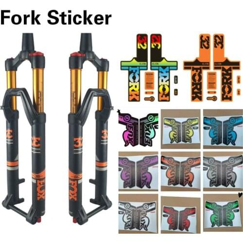2022 SC float 32 mountain bike front fork sticker bicycle LIGHTWEIGHT XC MTB front fork decals STEP CAST waterproof protective