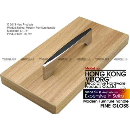 4 pieces/lot) 96mm VIBORG Zinc Alloy Drawer Handles& Cabinet Handles &Drawer Pulls & Cabinet Pulls, SA-751-96