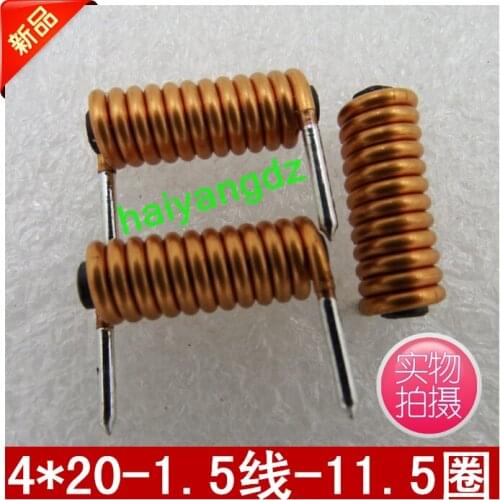 5pcs/4*20 1.5 Line 11.5 Circle Horizontal Bar type 2.2UH Magnetic Bar inductors R Bar type Magnetic core coil