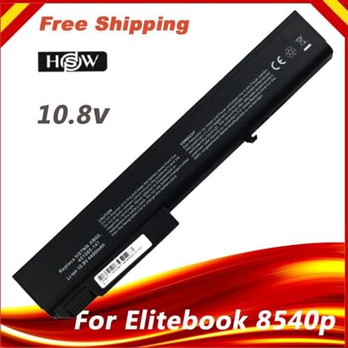 10.8V 6 Cells For HP EliteBook 8530p 8730w 8740w 8530w 8540p 8730p ProBook 6545b HSTNN-OB60 Laptop Battery HSTNN-LB60 8540w