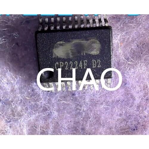 Free shipping 5pcs/lot CP2224 CP2224F D2 SOP24 new