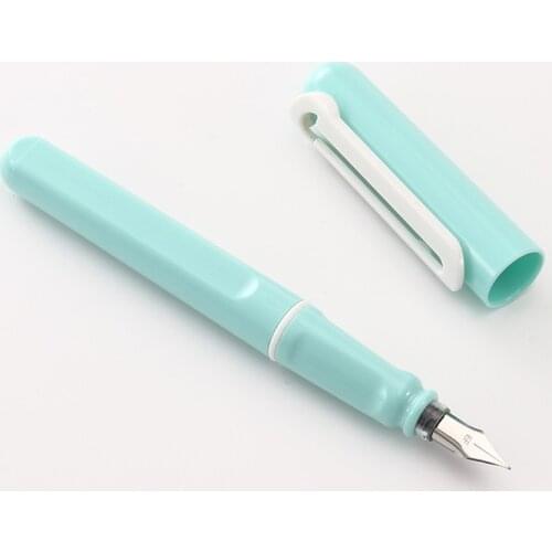 Macaron Color Fountain Pen Cute Posture Correction EF/F Nib Ink Pens for Writing Office School Supplies with Original Box