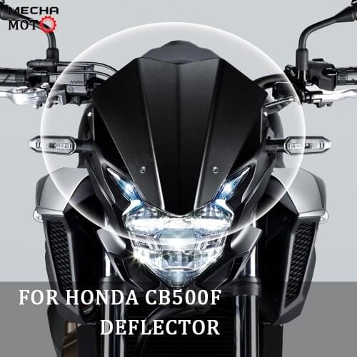 For HONDA CB500F CB 500 F CB500 F 2019-2020 Motorcycle Accessories iron Windscreen Windshields Wind Shield Deflector Deflectors