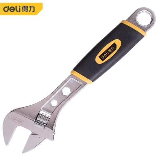 Deli Flexible Wrench With Plastic Handle Snap Ring Hand Wire stripper Nippers Multipurpose kits electric tools multi-function