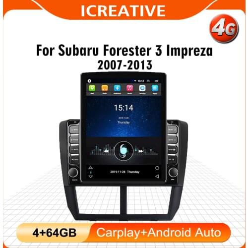 9.7" Android 8.1 2 din Car Radio Audio Multimedia Video Player Wifi GPS Navigation For Subaru Forester Impreza 2008 -2012