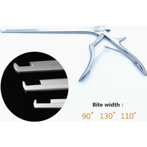 1PCS 90 dgeree Kerrison Rongeur 220mm Veterinary orthopedics instrument