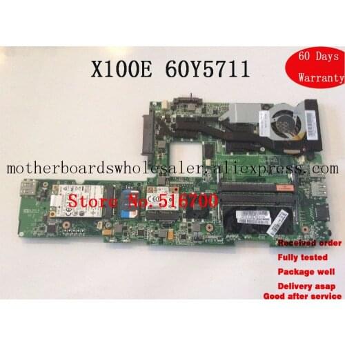 Placa Motherboard 60Y5711 For Lenovo X100E laptop motherboards MV40 Processor DAFL3BMB8E0 FRU:60Y5711