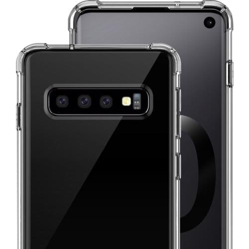 Mobile Phone Case For Samsung S10/S10 List/S10 Plus TPU Soft Phone Case Phone Cover HD Transparent Anti-fall Protective Case