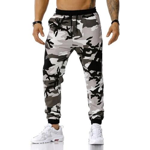 Camouflage Casual pants men joggers streetwear Printed trousers Hip hop pants men outdoor training sweatpants for men