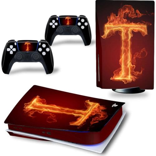 Symbol PS5 Standard Disc Edition Skin Sticker Decal Cover for PlayStation 5 Console & Controller PS5 Skin Sticker Vinyl