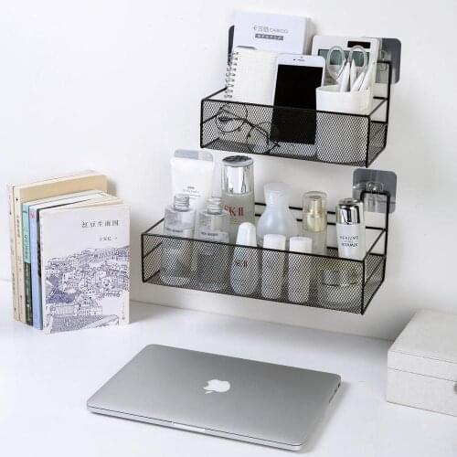 Wall-mounted Bedside Hanging Basket Shelf College Student Dormitory Artifact Dormitory Storage Basket Storage Basket