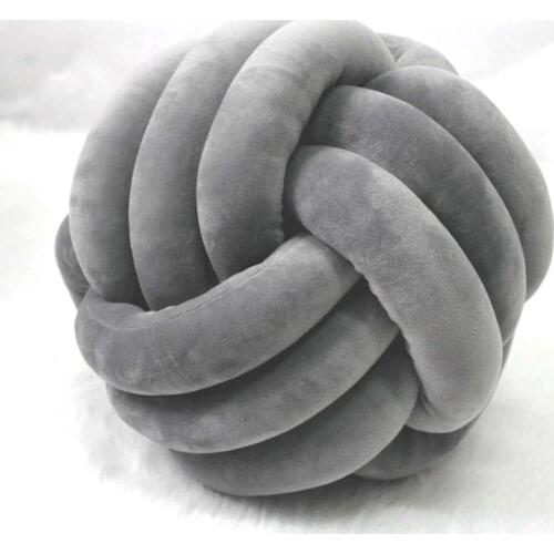 Nordic Soft Knot Throw Pillow Kids Room Pillow Toy Home Decor Seat Cushion Chair Back Cushion Newborn Photography Prop