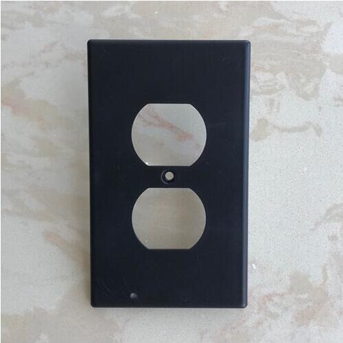 New Outlet Wall Plate With LED Night Lights Wiresless Wall EU Power Socket Outlet PC Panel For Room Hallway Pathway To