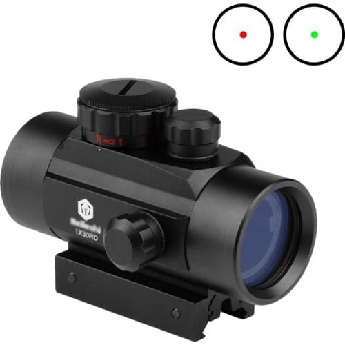 Hunting Red Dot Scope hunting Red Dot Sight Riflescope 1X30RD for 11mm/22mm Mount For Airsoft Gun Accessories