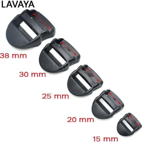 15mm 20mm 25mm 30mm 38mm Ladder Lock Slider Plastic Buckles Backpack Straps For Student bag Travelling bag Outdoor sports bag