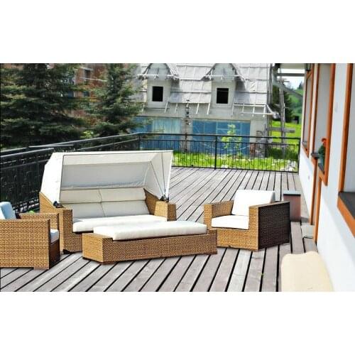 Garden furniture royal rattan sofa furniture purchasing agent China buying agent