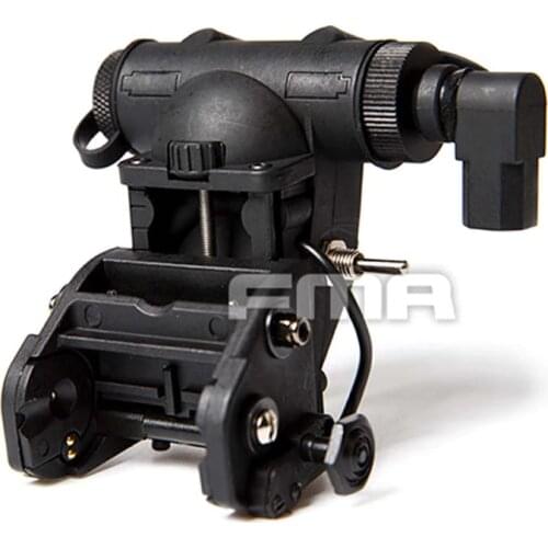 FMA AVS 9 Aviators NVS Mount Tactical Helmet Mount with Battery Case TB1272