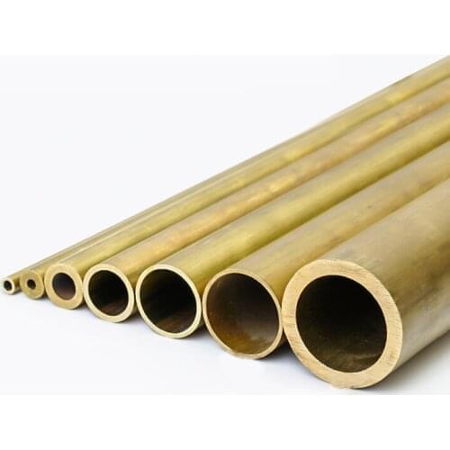 1pcs 2mm*1.4mm brass tube hollow pipe column straight through pass duct vessel 100/200/300/400/500mm long