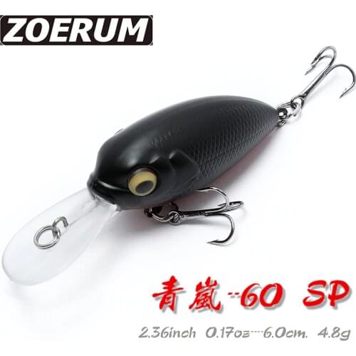 4.8g Crank Minow Crankbait Lures For Rock Fishing Lures Minnow Jerkbait Floating Artificial Hard Baits Tackle Hooks Fish Wobbler