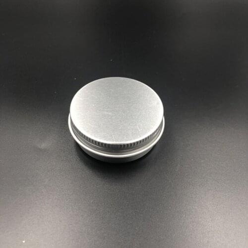 500pcs 30g aluminum jar, 30 gram metal cream jar, 1 oz silver aluminum tin, 30 g metal cosmetic container