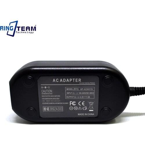 10Pcs/Lot 4.3V 1.5A Camera AC Adapter CA-PS400 CA-PS500 CA-PS600 ACK 400 500 600 for Canon Powershot A10 A30 A50 A70 A85 A95 A60