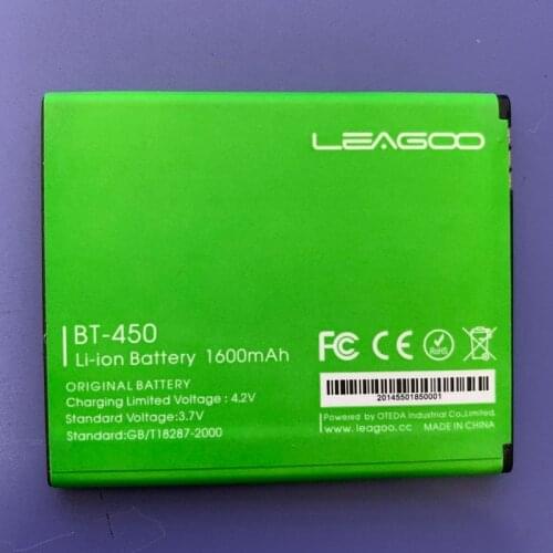 BT-450 1600mAh Battery for Leagoo Lead 3 Lead 3S Lead 3i Lead 3s phone