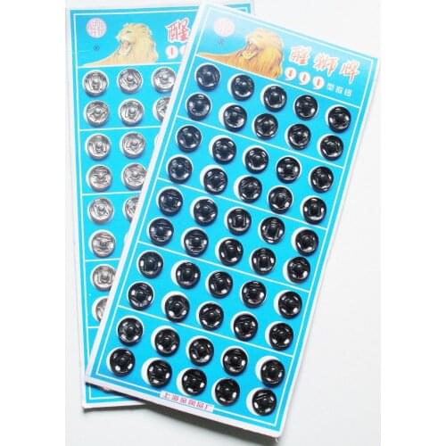 Free shipping 10mm 100 sets Metal Snap Fasteners Press Button Stud,50sets black and 50 sets silver sewing accessory