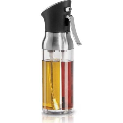 Oil Spray Bottle Stainless Steel Glass Olive Pump Spray Bottle Oil Sauce Vinegar Sprayer Pot Cooking BBQ Cookware Kitchen Tools