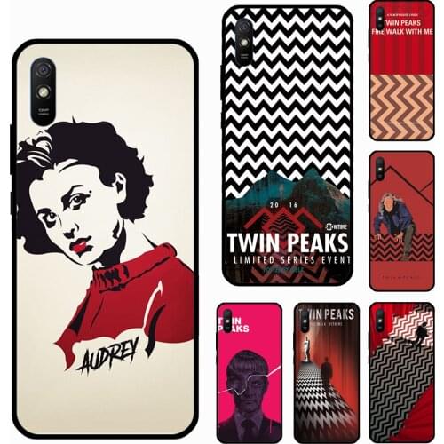 Twin Peaks For Xiaomi Redmi 9 9C 7A 8A 9A K40 9T Phone Case For Redmi Note 10 Pro Note 9 8 7 9S 8T